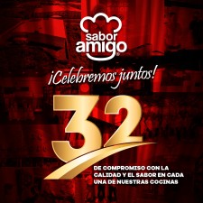 ¡Celebramos 32 años de pura pasión en Sabor Amigo!