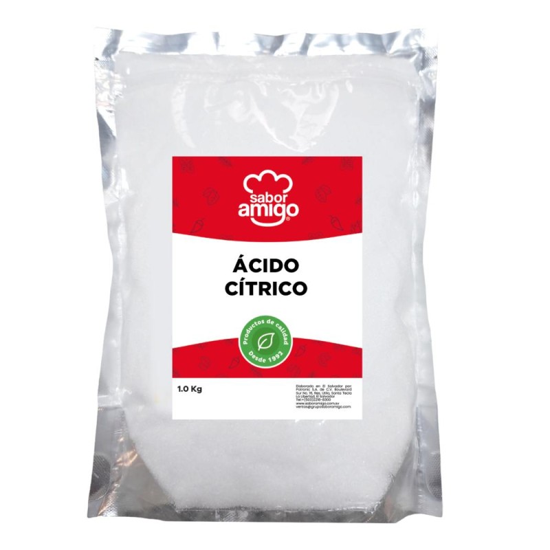 Sosa - Ácido cítrico en polvo 1 Kg.  Agro Gourmet Chile – Agro Gourmet  Chile