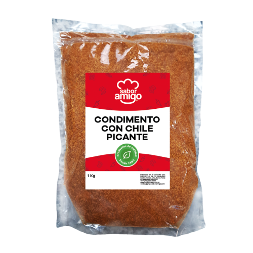 Condimento con chile picante