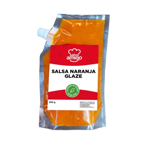 Salsa naranja glaze