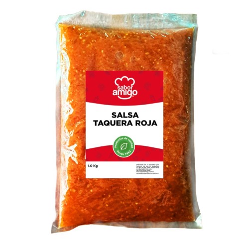 Salsa taquera roja